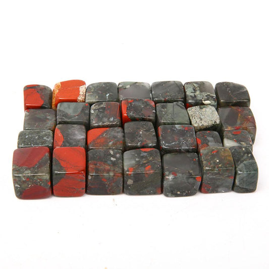 0.1kg Africa Blood Stone Cubes Wholesale Crystals