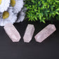 3.6" Rose Quartz with Moon Printing Crystal Point Wholesale Crystals