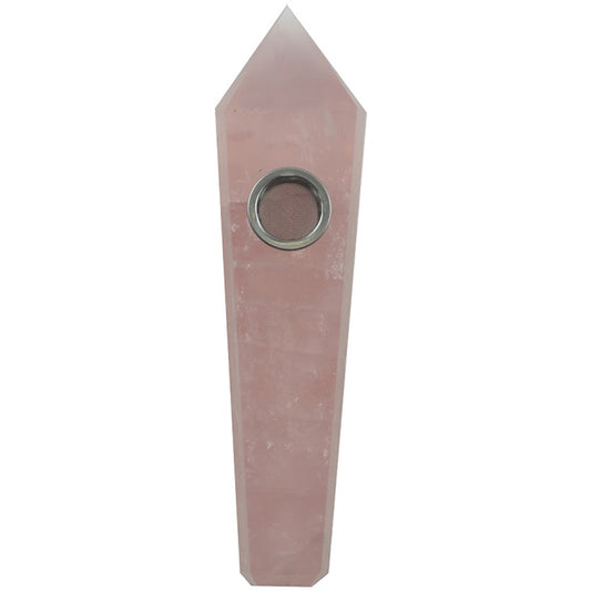 Rose Quartz Smoking Pipe wholesale support mixed customization Wholesale Crystals