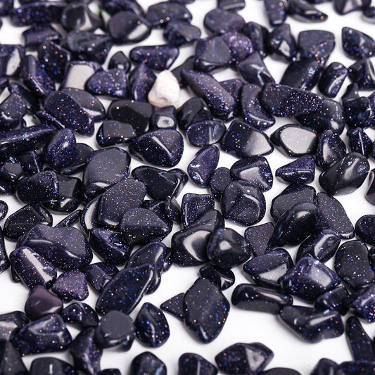 0.1kg Blue Sand Stone Crystal Chips Wholesale Crystals