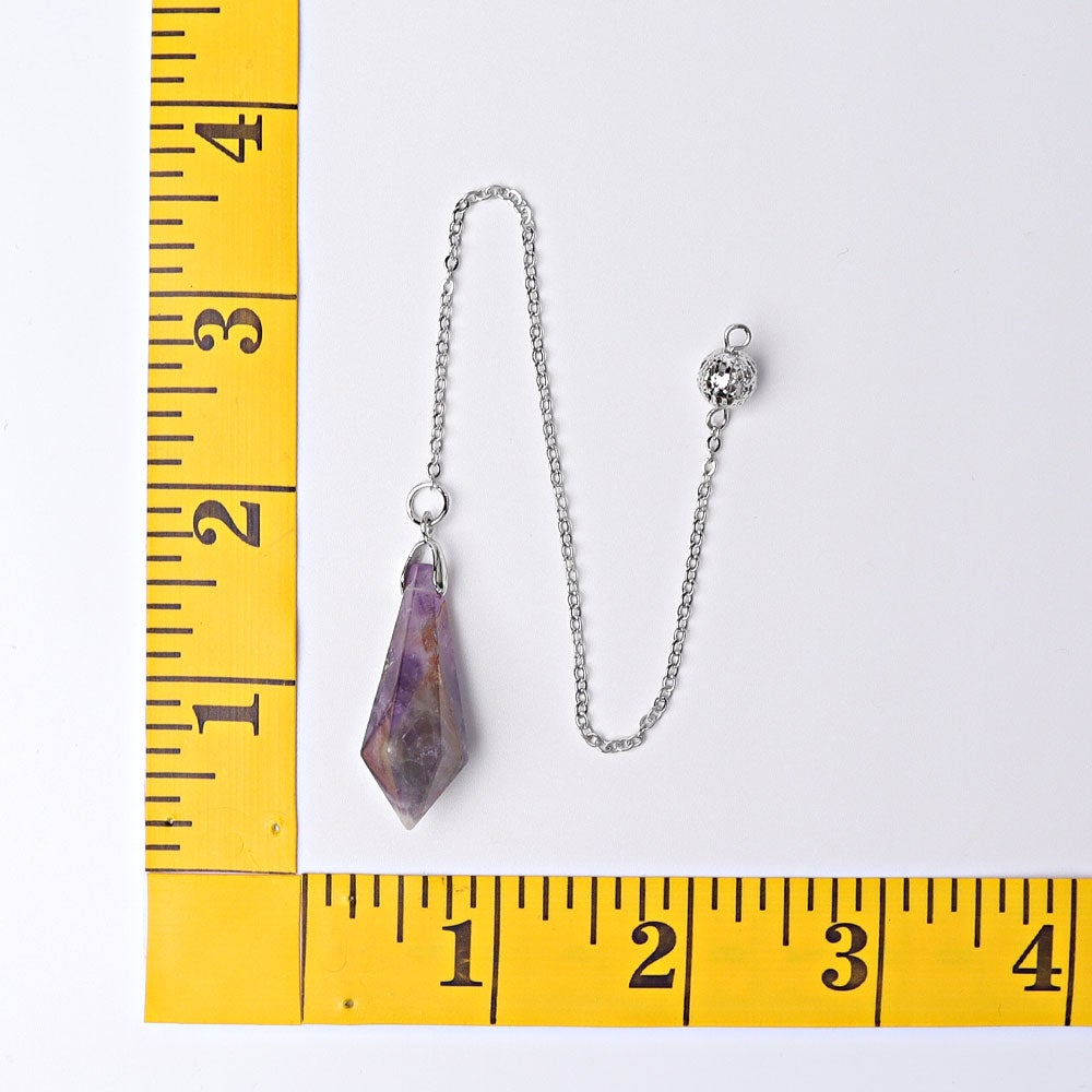 9" One Terminated Point Crystal Pendulum Wholesale Crystals
