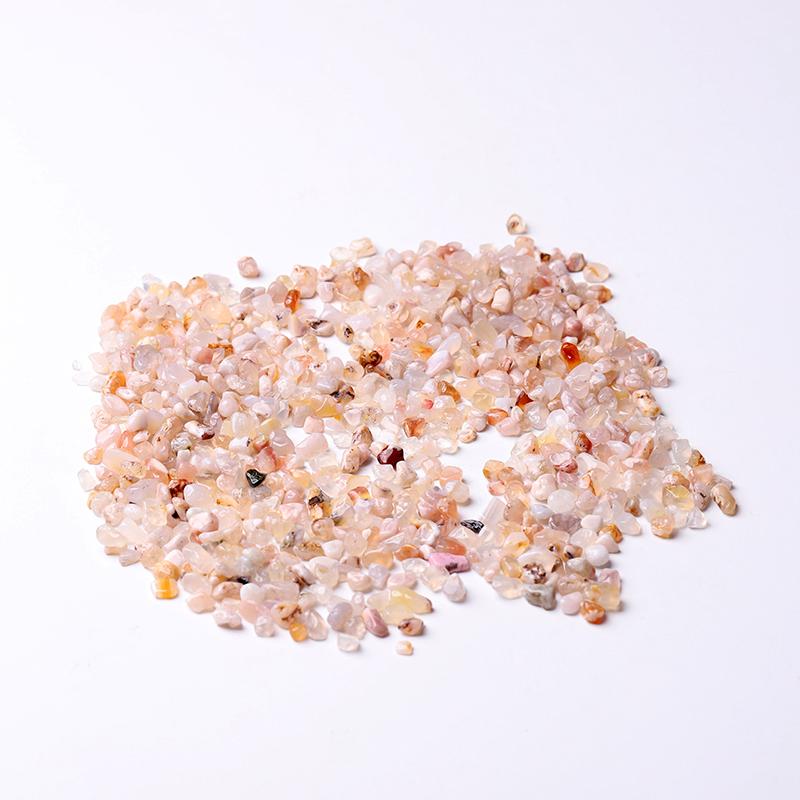 0.1kg 5-7mm High Quality Flower Agate Chips Wholesale Crystals