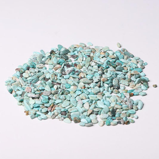 0.1kg 5-7mm Natural Turquoise Chips for Decoration Wholesale Crystals