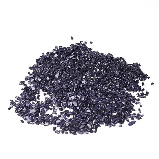 0.1kg Blue Sandstone Chips for Decoration Wholesale Crystals