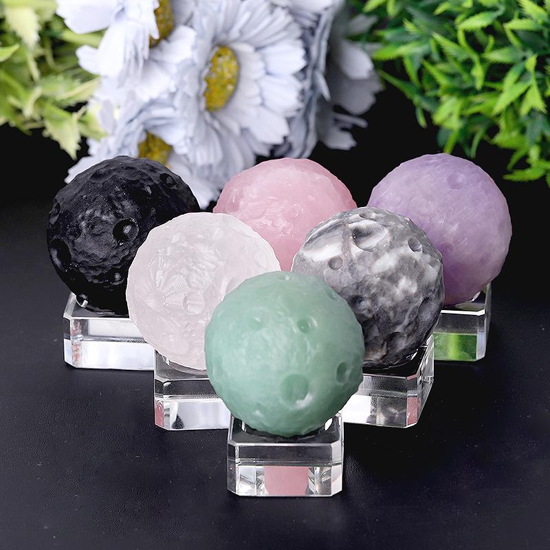 2" Planet Crystal Sphere Wholesale Crystals