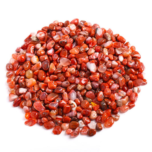0.1kg Carnelian Crystal Chips 7-9mm Wholesale Crystals