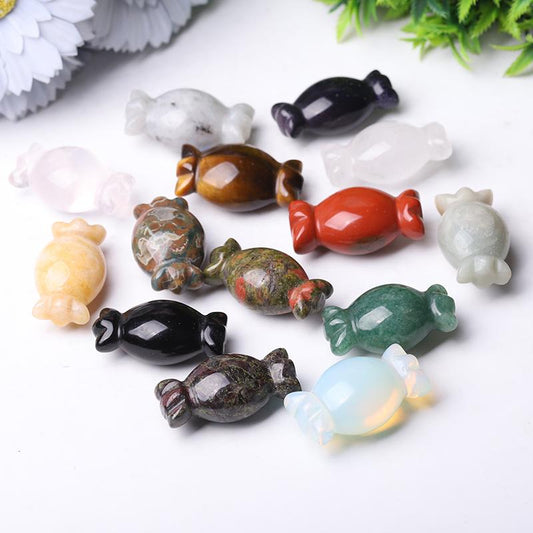 2" Candy Crystal Carvings Wholesale Crystals