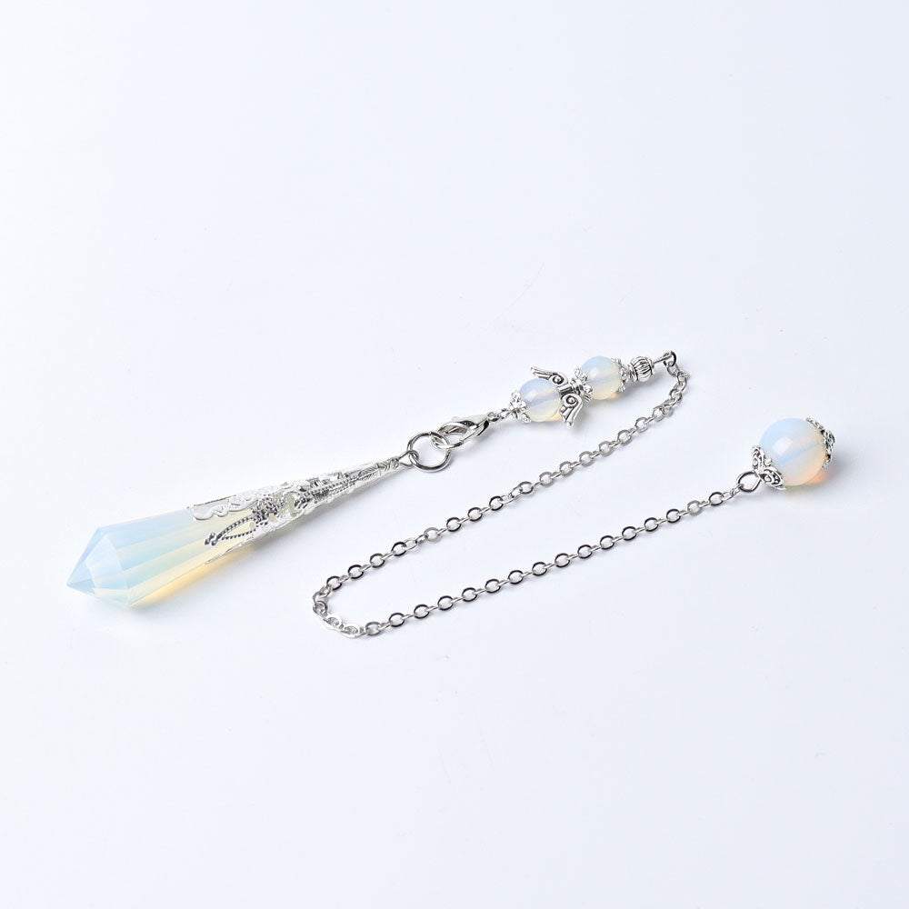 11.8" Long Chain Crystal Pendulum Wholesale Crystals