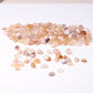 0.1kg 5-10mm High Quality Round Shape Flower Agate Chips Wholesale Crystals