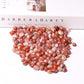 0.1kg 5-10mm High Quanlity Round Shape Carnelian Chips Wholesale Crystals