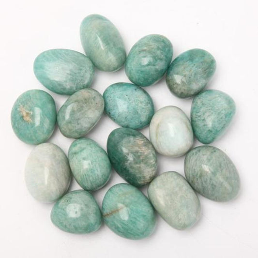 0.1kg Amazonite Tumbled Stone Wholesale Crystals