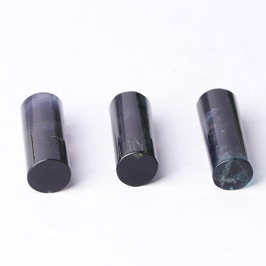 1.2" Fluorite Cylinder Crystal Point Wholesale Crystals