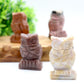 Hand Carved Owl Shaped Crystal Animal Carving Wholesale Crystals
