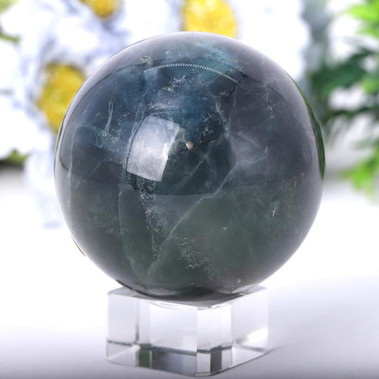 2.0"-4.0" Fluorite Sphere Wholesale Crystals