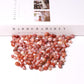 0.1kg 5-10mm High Quanlity Round Shape Carnelian Chips Wholesale Crystals