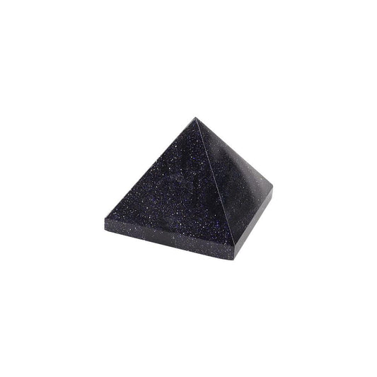 Blue Sand Stone Crystal Carving Pyramid Wholesale Crystals