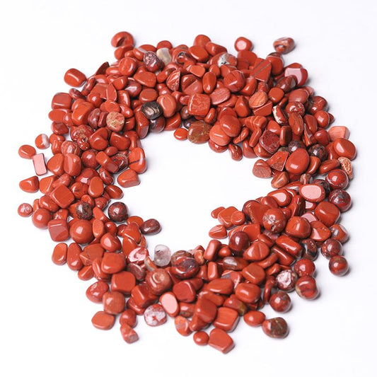 0.1kg 5-7mm Red Jasper Chips for Healing Crystal Chips Wholesale Crystals