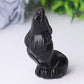 2.5" Wolf Crystal Carvings Wholesale Crystals