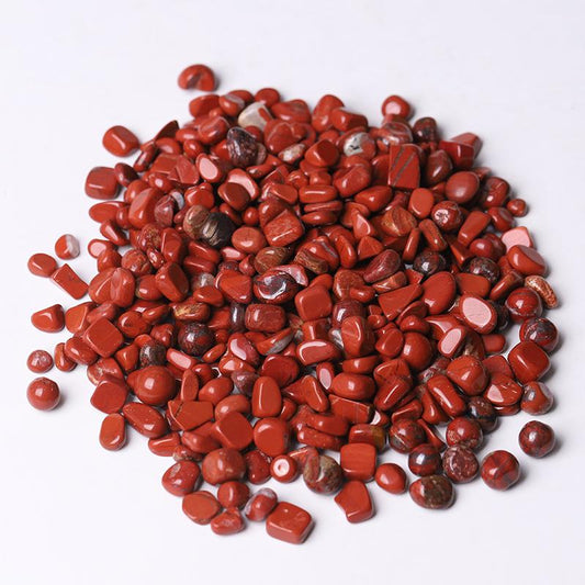 0.1kg 5-7mm Red Jasper Chips for Healing Crystal Chips Wholesale Crystals