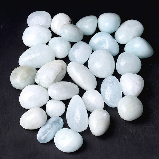 0.1kg Aqumarine Tumbles Wholesale Crystals