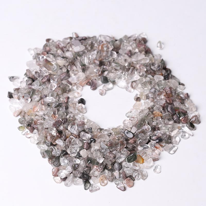 0.1kg 5-7mm Natural Garden Quartz Chips for Healing Wholesale Crystals