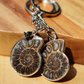 Ammonite Key Chain Ammonite Pendant Bulk Wholesale