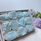 Blue Aragonite Raw Stone Collection Box Bulk Wholesale