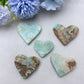 1.7"-2.0" Hemimorphite Heart Bulk Wholesale