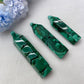 2.5"-4.0" Malachite Points Bulk Wholesale