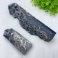 5.5"-12" Large Druzy Zinc Tower Bulk Wholesale