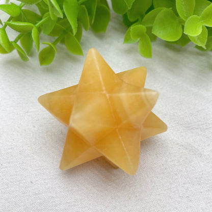 1.9" Mixed Crystal Merkaba Carvings Bulk Wholesale