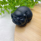 2.1" Black Obsidian Pig Crystal Carvings Bulk Wholesale