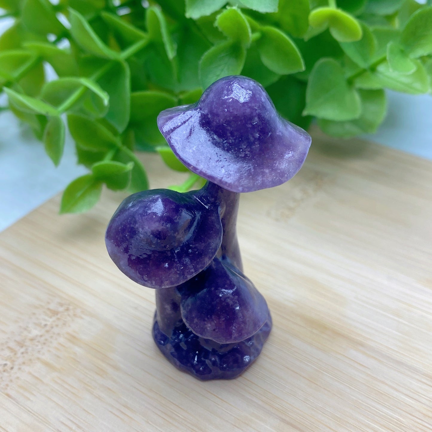 2.1" Mixed Crystal Mushroom Carvings Bulk Wholesale