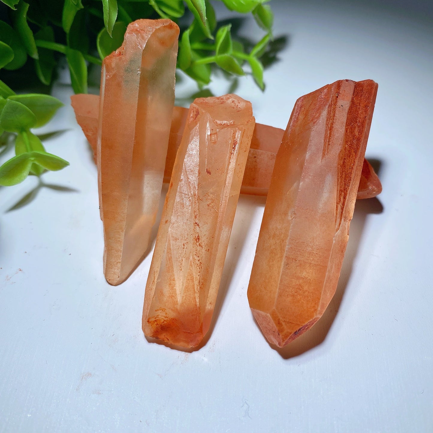 2.5"-3.3" Orange Quartz Stick Bulk Wholesale