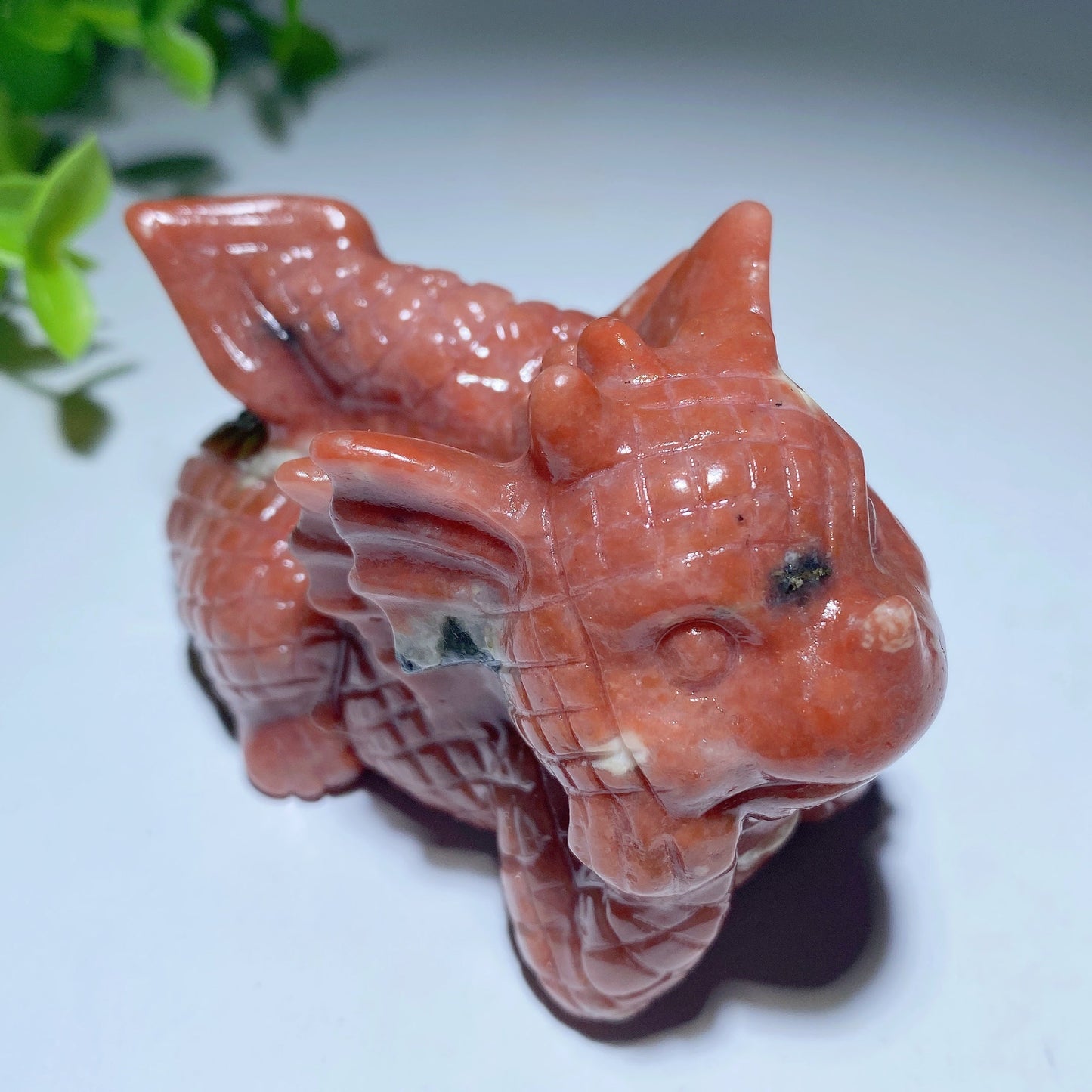 3.0" Mixed Crystal Dragon Carvings Bulk Wholesale