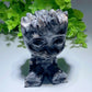 3.8" Mixed Crystal Groot Candle Holder Bulk Wholesale