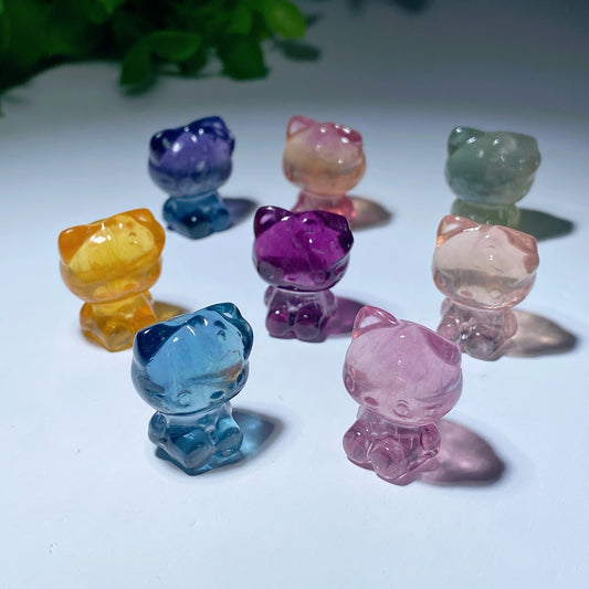 Mixed Fluorite Mini Cartoon Charactor Bulk Wholesale