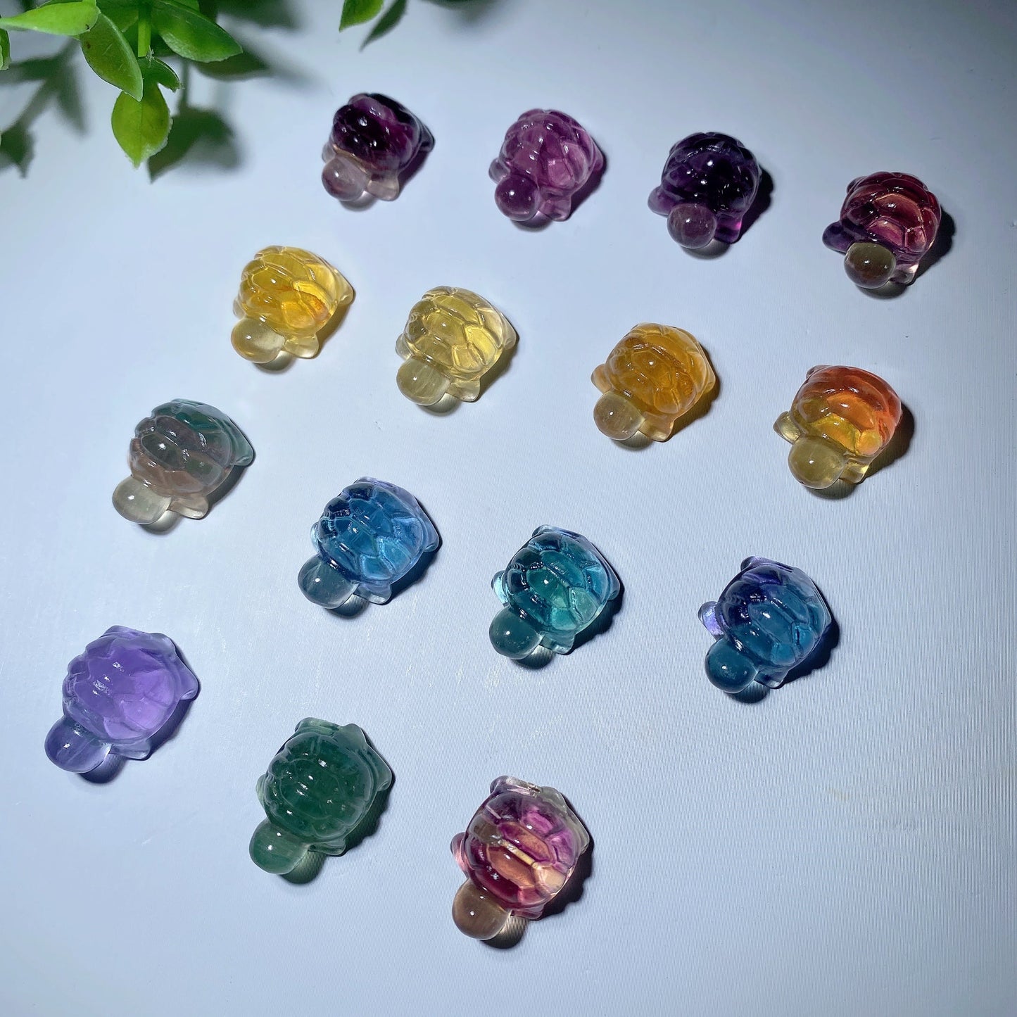 Mixed Mini Fluorite Carvings Bulk Wholesale