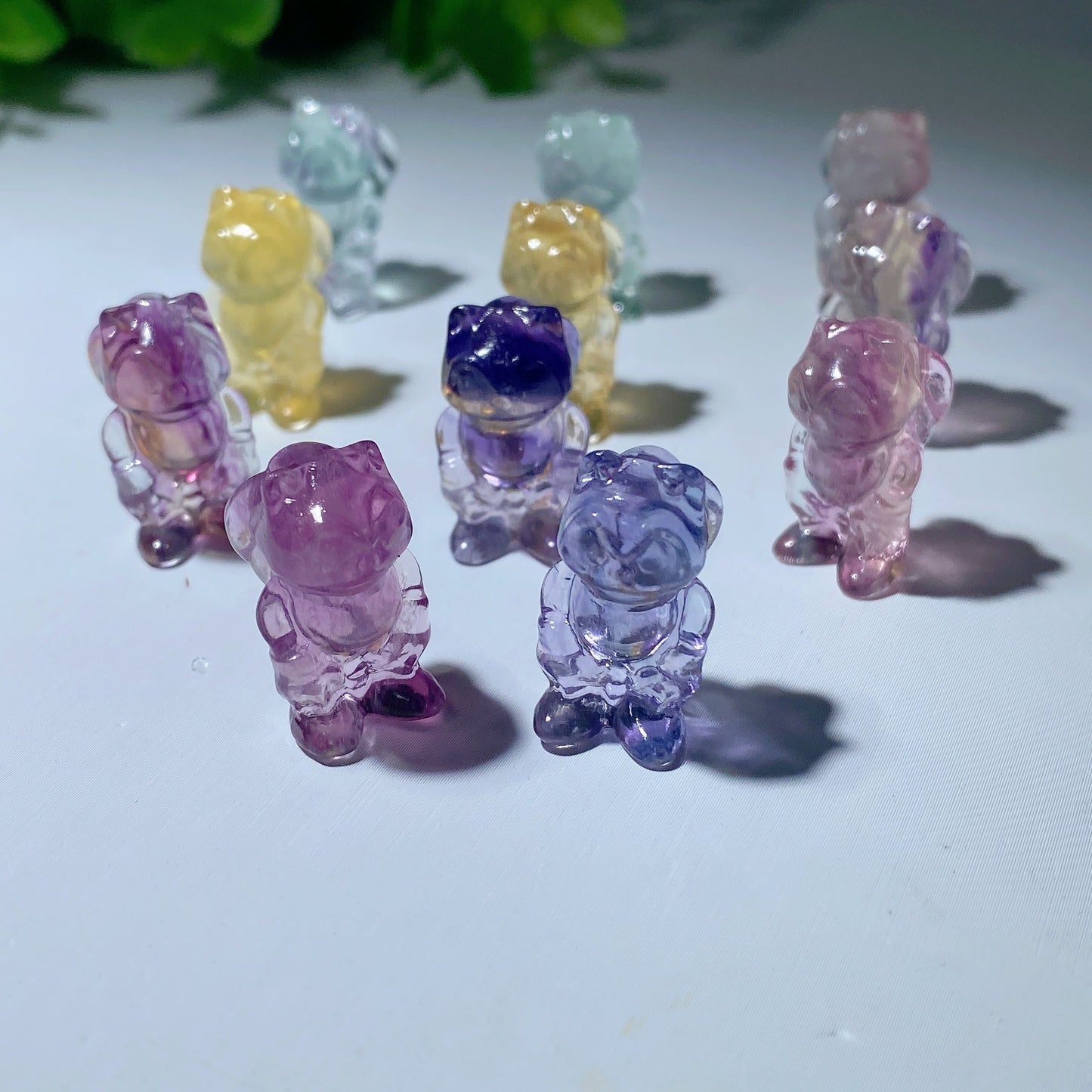 Mixed Fluorite Mini Cartoon Charactor Bulk Wholesale