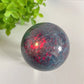 2.0"-4.0" Ruby Kyanite In Green Mica Sphere Bulk Wholesale