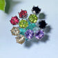 Mixed Crystal Earrings Bulk Wholesale