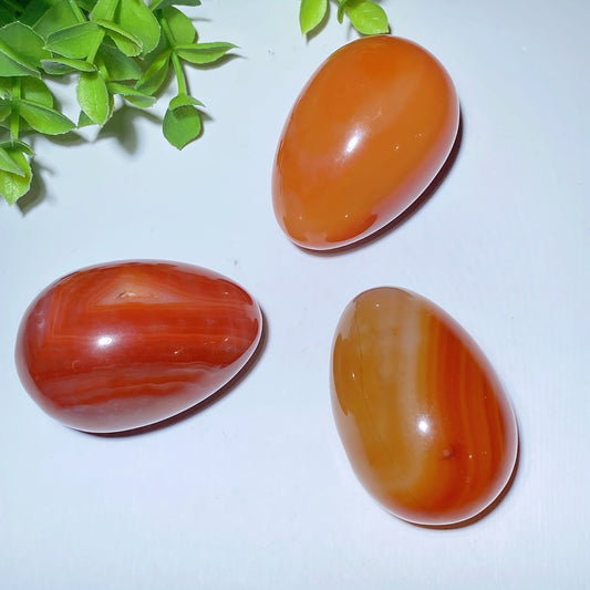 2.0" Carnelian Egg Bulk Wholesale