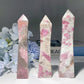 4.0"-8.0" Pink Tourmaline Tower Buk Wholesale