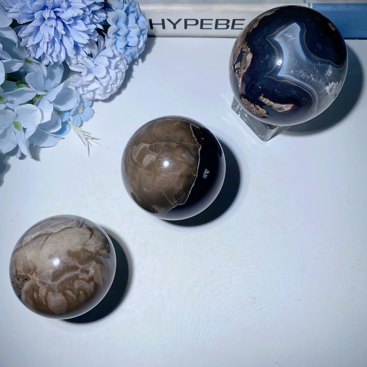 2.0"-4.0" Volcanno Agate Sphere Bulk Wholesale