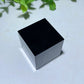 1.1" Black Obsidian Cube Bulk Wholesale