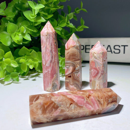 2.0"-3.5" Chocolate Rhodocroshite Point Bulk Wholesale