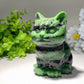 3.9" Mixed Crystal Cat Carvings Bulk Wholesale