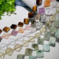 Mixed Crystal Four Leaf Clover Carvings Strands Bulk Wholesale