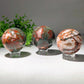 2.0"-4.5" Moss Agate Sphere Bulk Wholesale