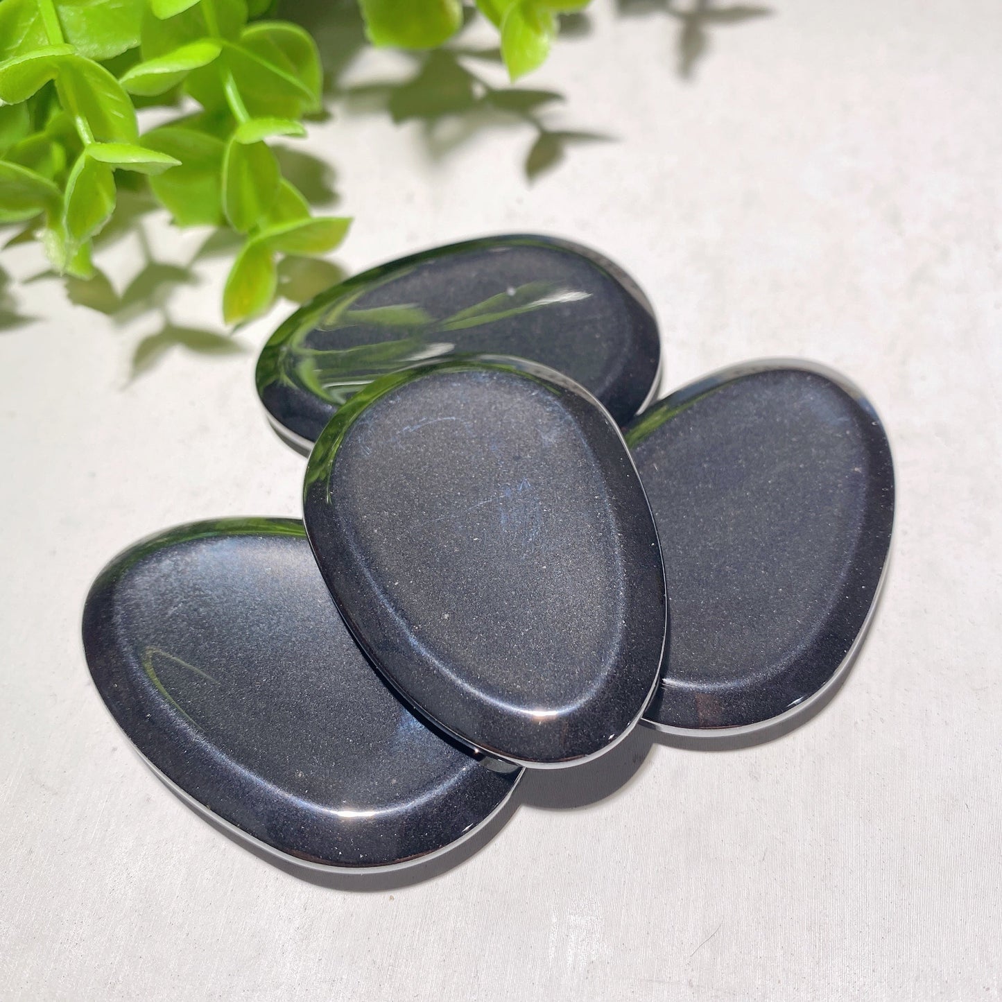 2.0" Hematite Worry Stone Bulk Wholesale